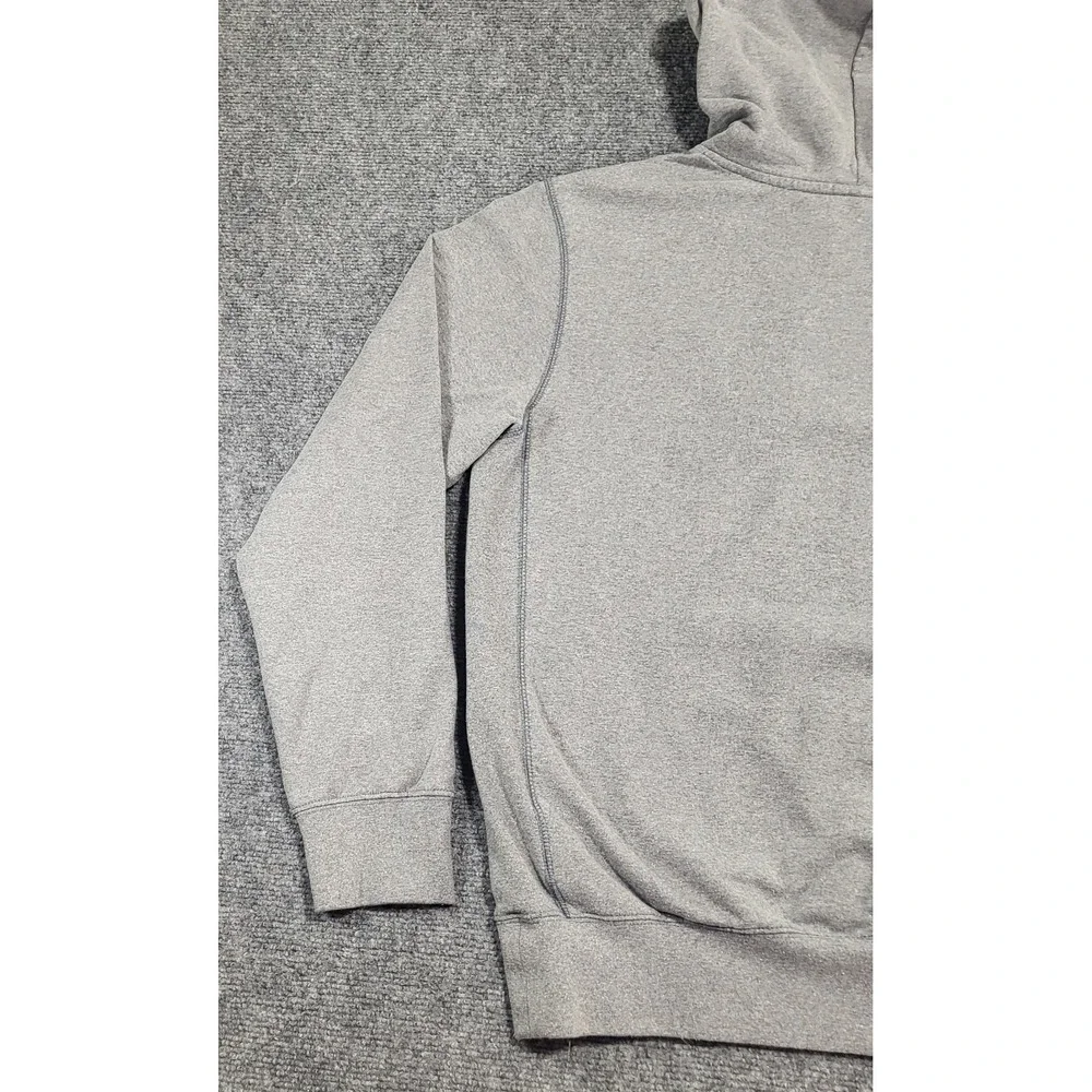 The North Face Gray Heritage Patch Pullover Hoodie Sweatshirt Sz Medium 
